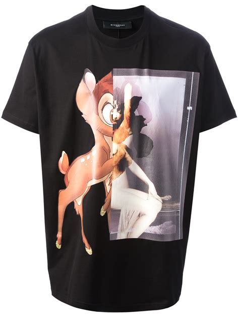 givenchy black bambi t shirt|null .